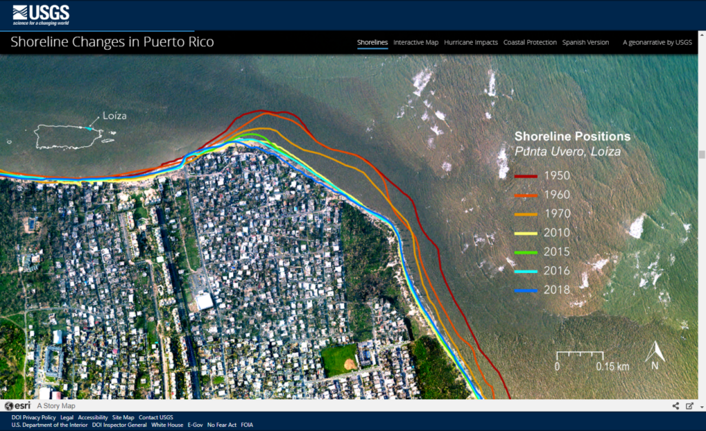 Shoreline Change Mapping – Spatial Data Analysis And Modeling (spada+ 