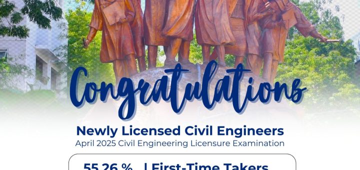 DOrSU Produces New Civil Engineers in April 2025 Licensure Exam