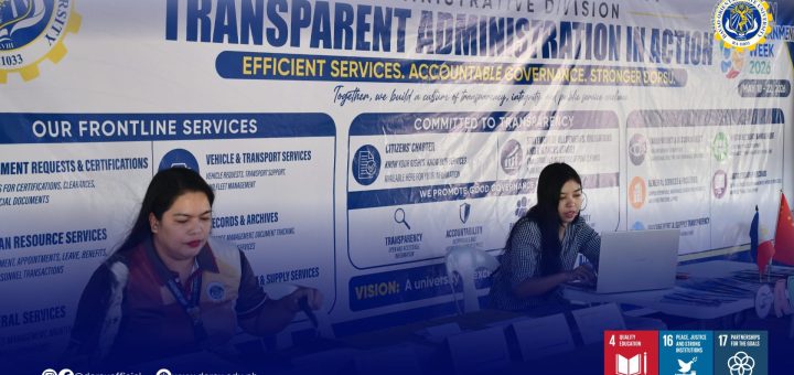 DOrSU mounts Open Government exhibit for public access to university services