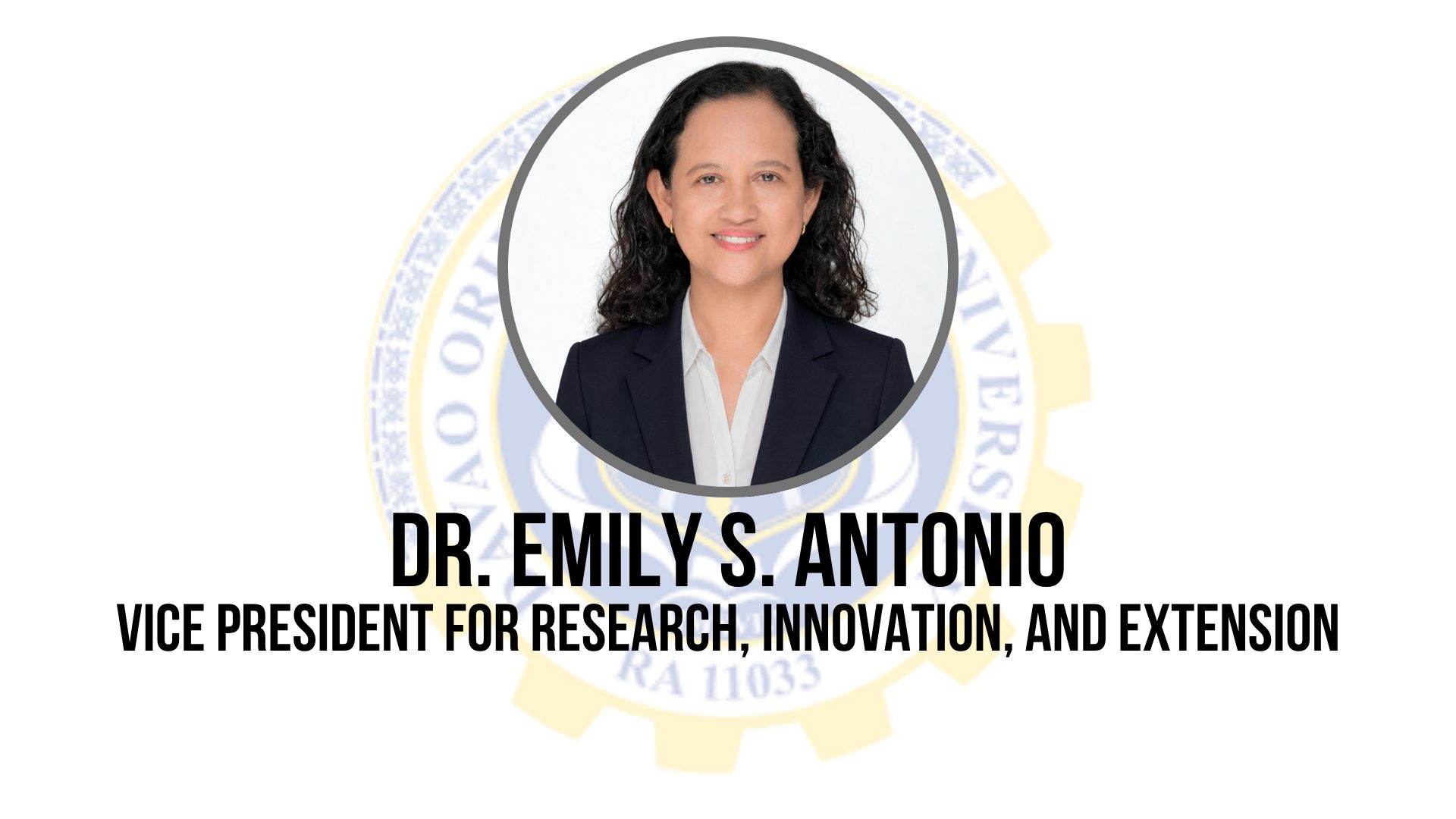 Dr. Emily S. Antonio