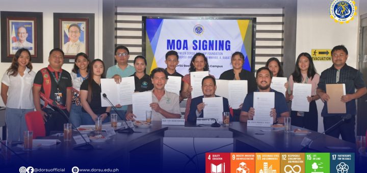 DOrSU inks partnerships on permaculture, poultry sustainability research