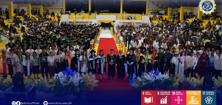 DOrSU-Baganga marks historic first graduation; Mayor Taya honors pioneer graduates