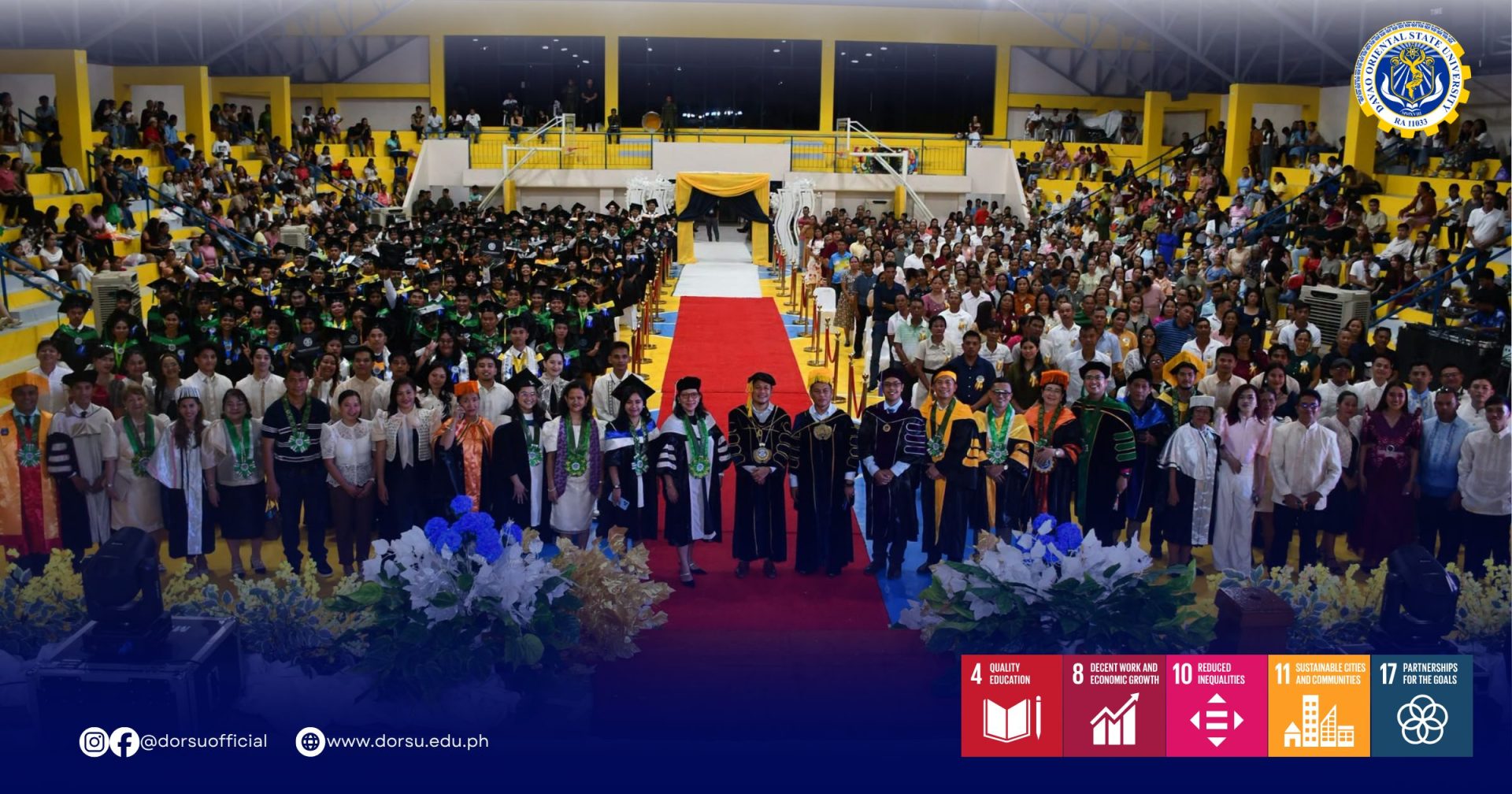 DOrSU-Baganga marks historic first graduation; Mayor Taya honors ...