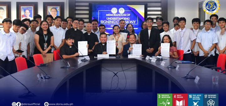 DOrSU, St. Therese Seminary forge partnership on instruction, research, extension