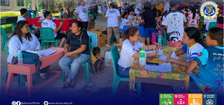 DOrSU extends psychosocial support in Davao Occidental medical, humanitarian mission