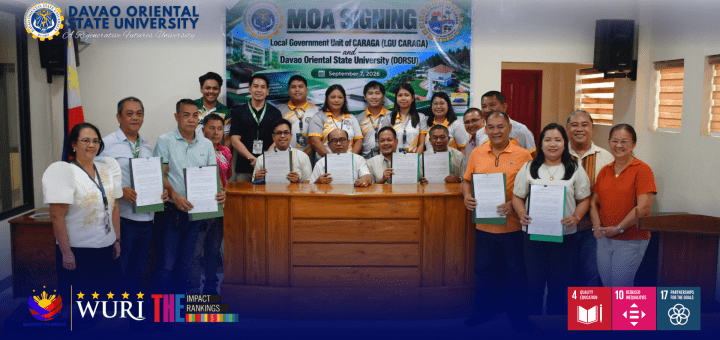 DOrSU, LGU Caraga ink MOA to explore establishment of external classes