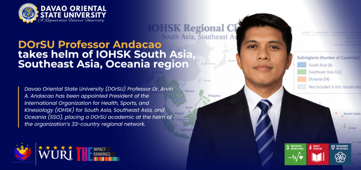 DOrSU Professor Andacao takes helm of IOHSK South Asia, Southeast Asia, Oceania region