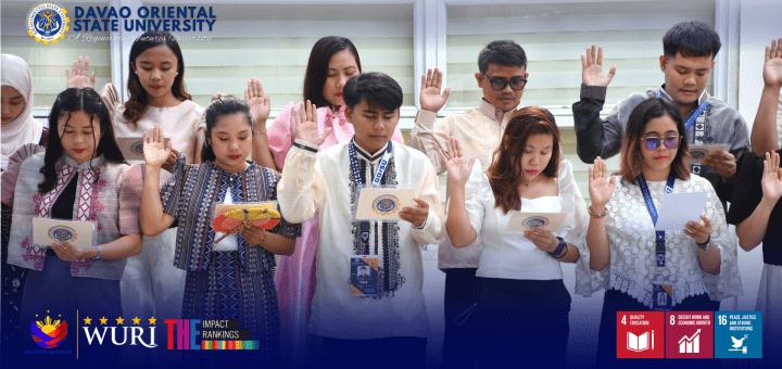 DOrSU President Ponce to New DOrSU Personnel: ‘You are now the University’s Guardians’
