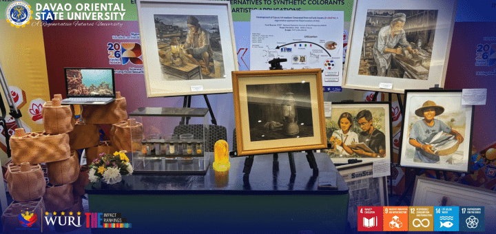 DOrSU showcases artificial clay reefs, natural dyes at regional expo