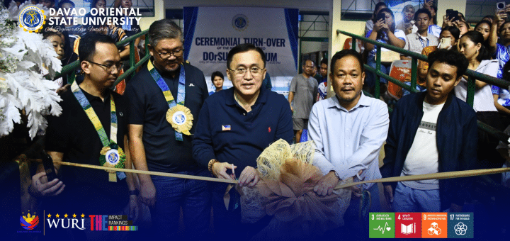 Sen. Bong Go leads inauguration of renovated DOrSU gymnasium
